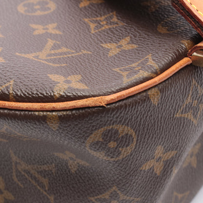 パックオール サックアド モノグラム ハンドバッグ PVC レザー ブラウン ルイヴィトン バッグ LOUIS VUITTON