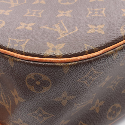 パックオール サックアド モノグラム ハンドバッグ PVC レザー ブラウン ルイヴィトン バッグ LOUIS VUITTON