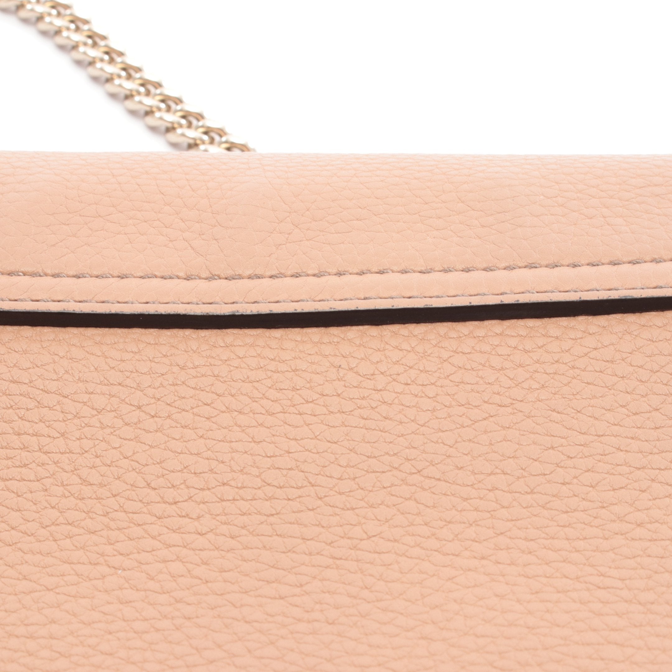 ソーホー インターロッキングG チェーンショルダーバッグ レザー