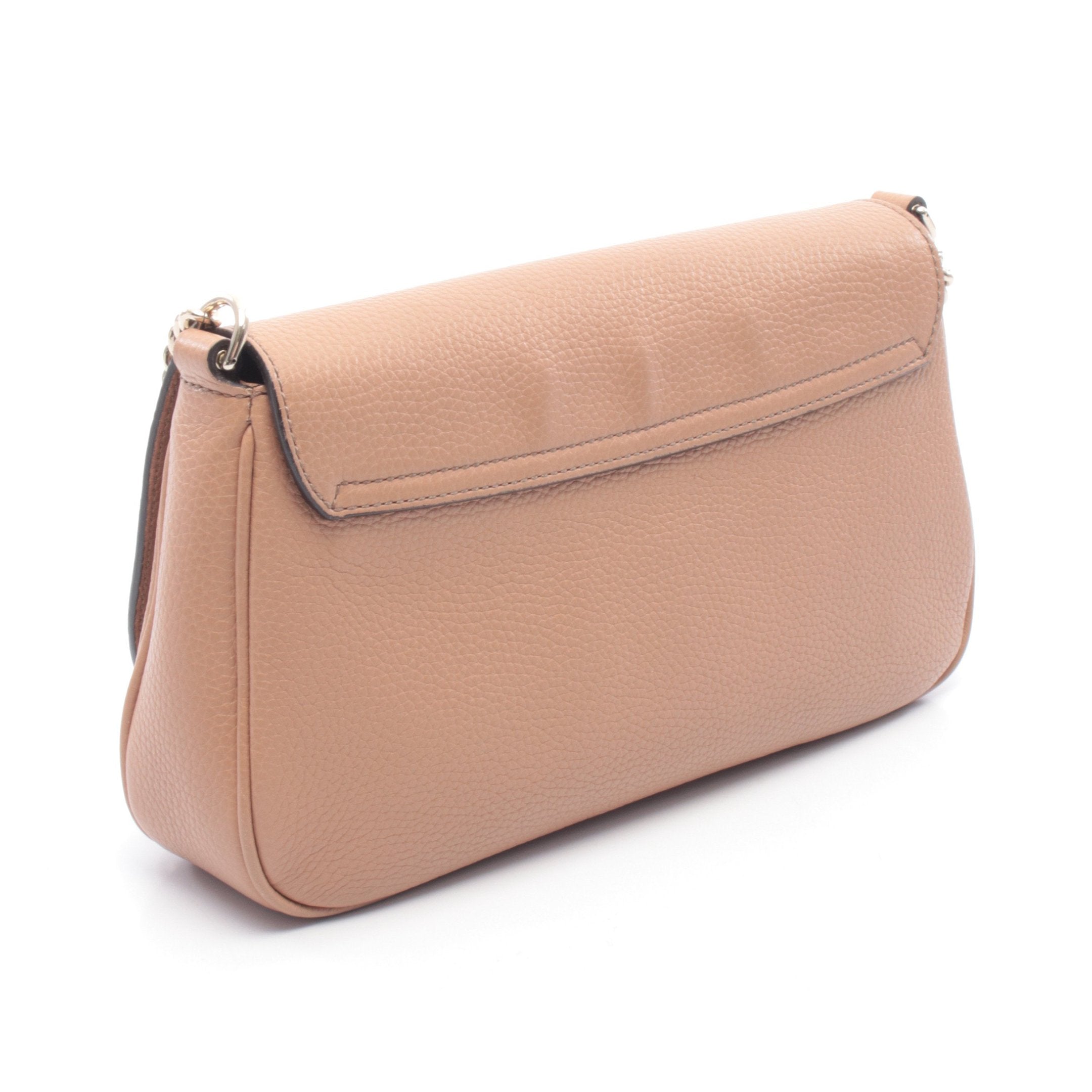 ソーホー インターロッキングG チェーンショルダーバッグ レザー