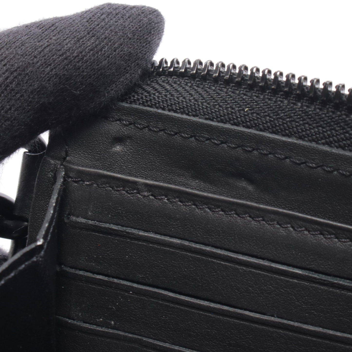 ジッピーウォレット アエログラム ノワール L字ファスナー長財布 グレインレザー ブラック ルイヴィトン 財布・小物 LOUIS VUITTON