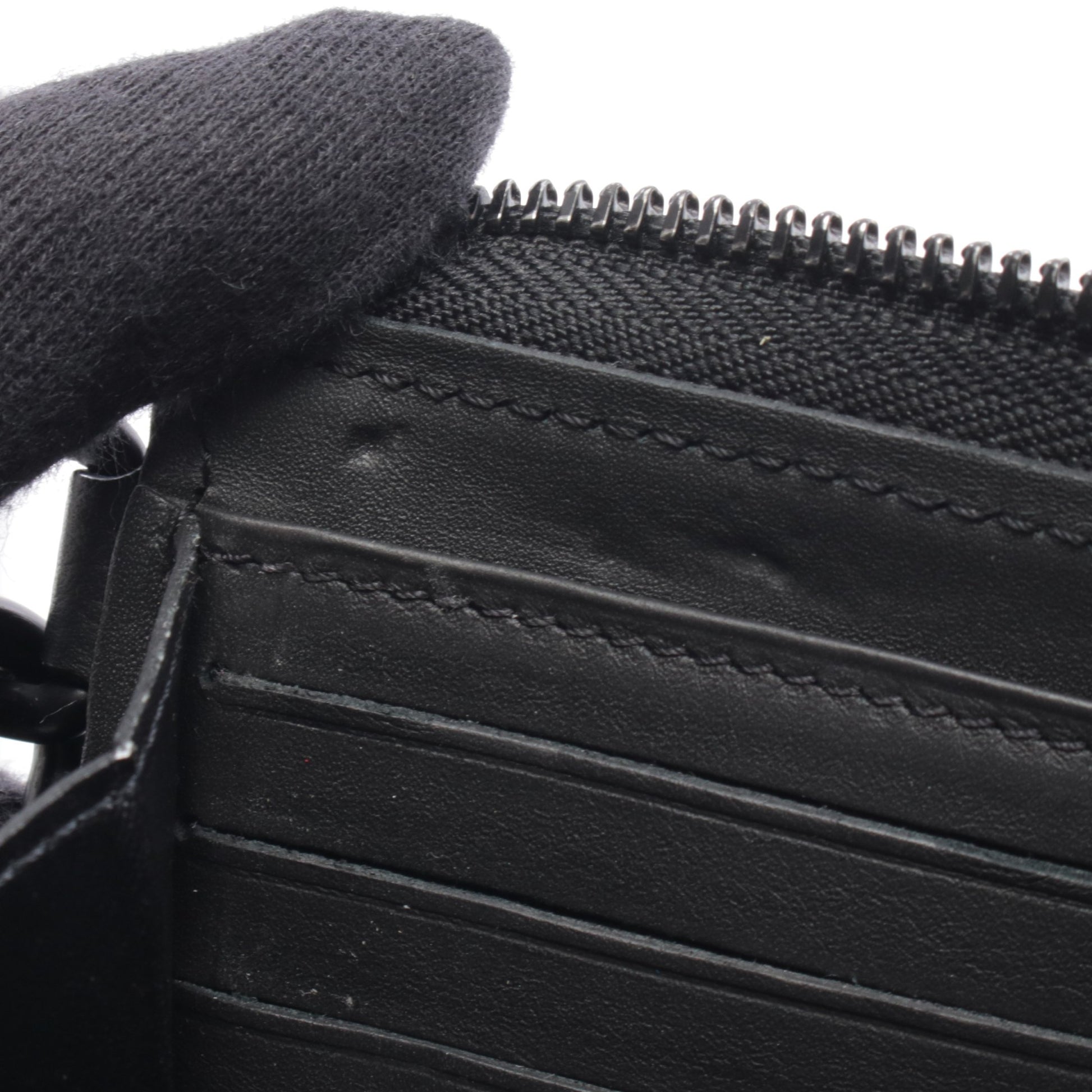ジッピーウォレット アエログラム ノワール L字ファスナー長財布 グレインレザー ブラック ルイヴィトン 財布・小物 LOUIS VUITTON