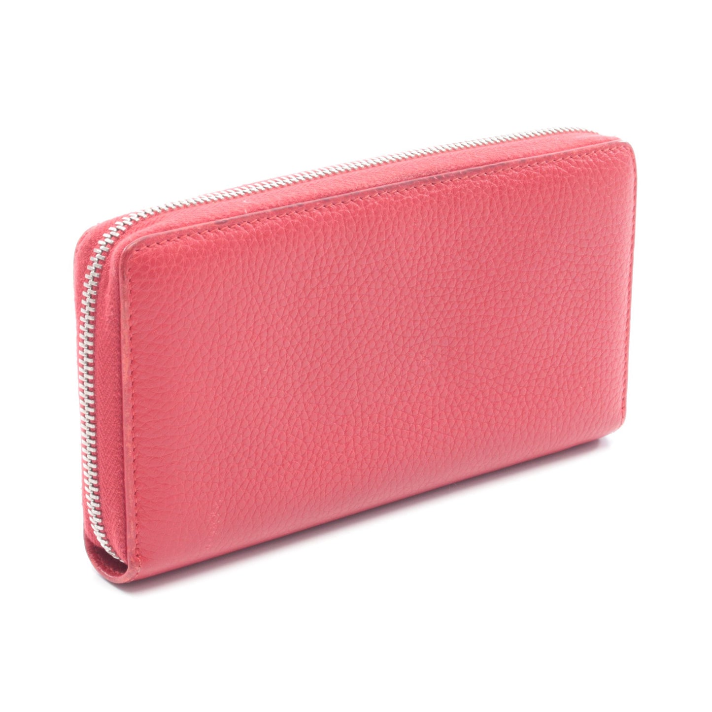 バンブー ラウンドファスナー長財布 レザー レッド グッチ 財布・小物 GUCCI