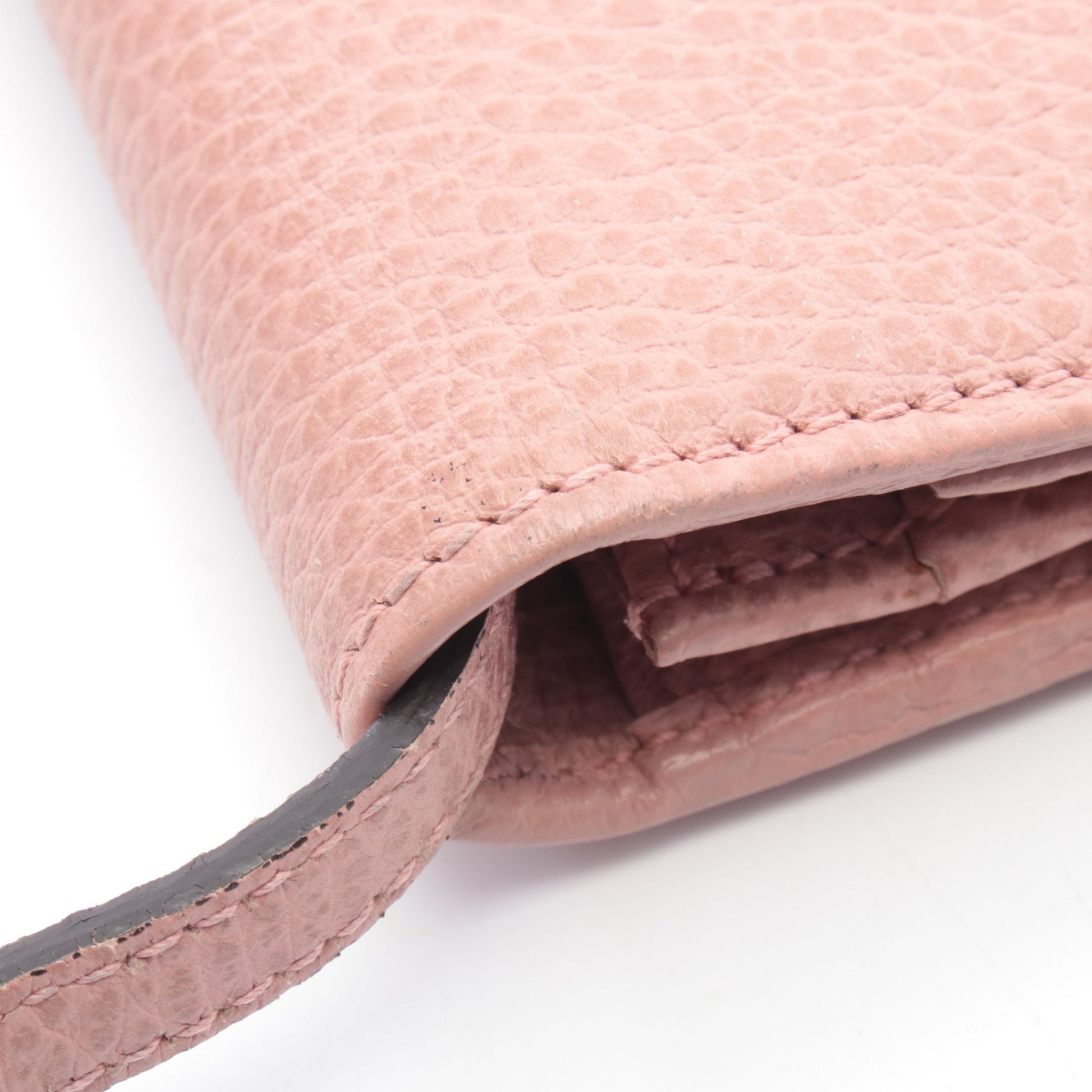 スウィング ショルダーウォレット レザー ピンク グッチ バッグ GUCCI