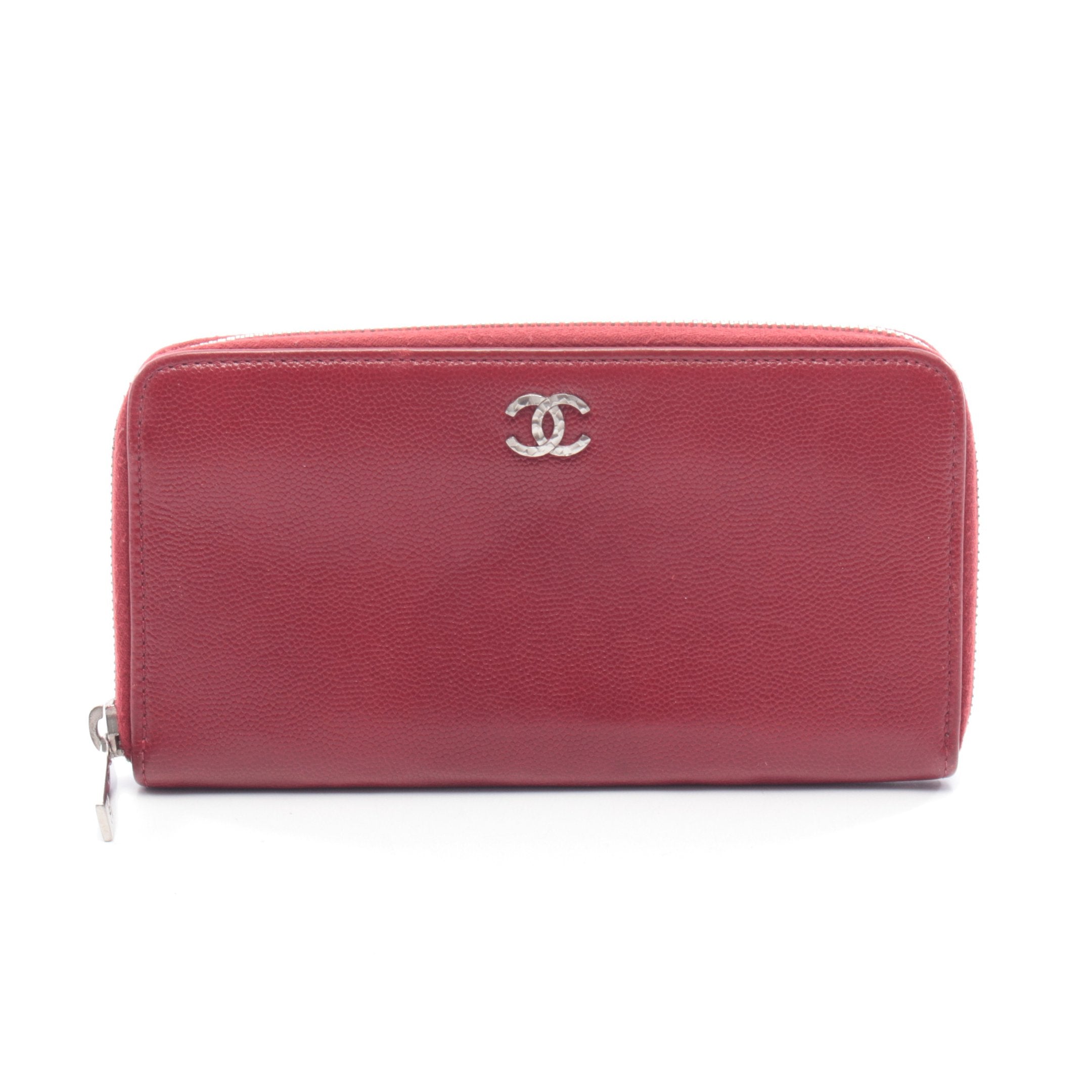 CHANEL シャネル 長財布 キャビアスキン ラウンドファスナー 【公式通販】