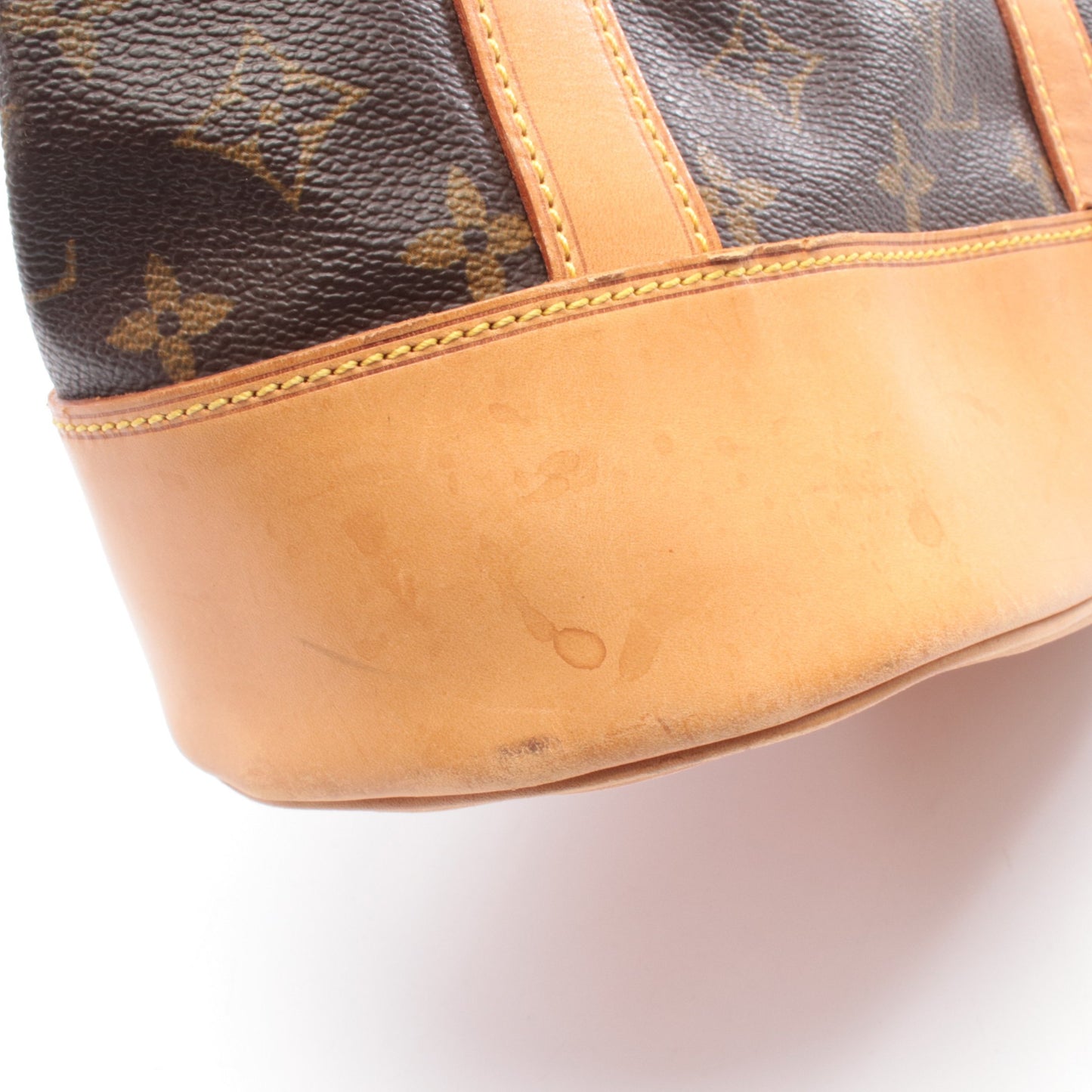 ランドネPM モノグラム ショルダーバッグ PVC レザー ブラウン ルイヴィトン バッグ LOUIS VUITTON