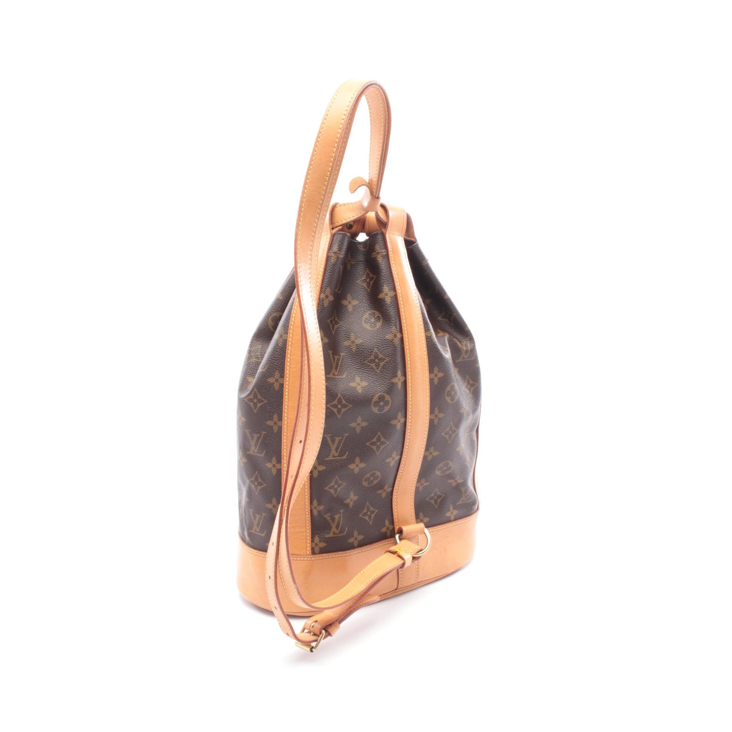 ランドネPM モノグラム ショルダーバッグ PVC レザー ブラウン ルイヴィトン バッグ LOUIS VUITTON