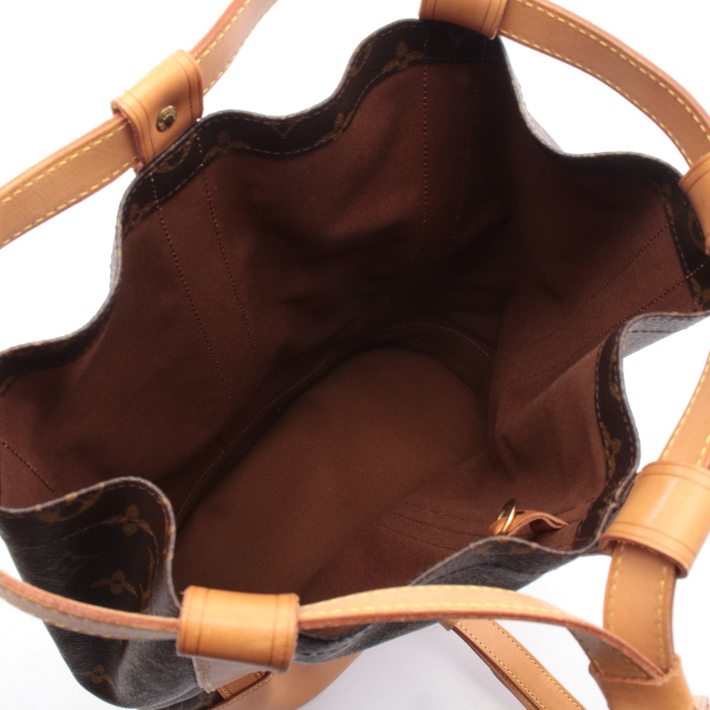 ランドネPM モノグラム ショルダーバッグ PVC レザー ブラウン ルイヴィトン バッグ LOUIS VUITTON