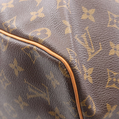 キーポル55 モノグラム ボストンバッグ PVC レザー ブラウン ルイヴィトン バッグ LOUIS VUITTON