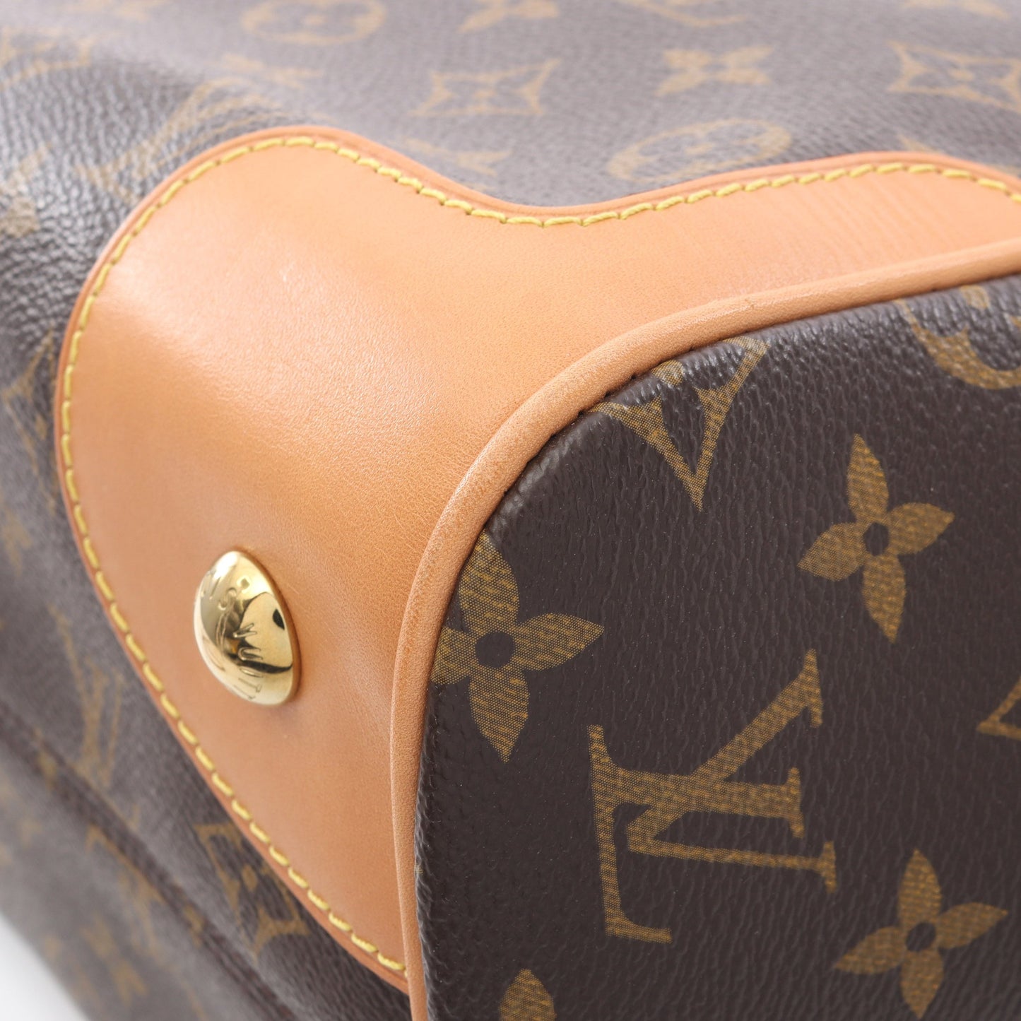エストレーラ モノグラム ショルダーバッグ トートバッグ PVC レザー ブラウン 2WAY ルイヴィトン バッグ LOUIS VUITTON