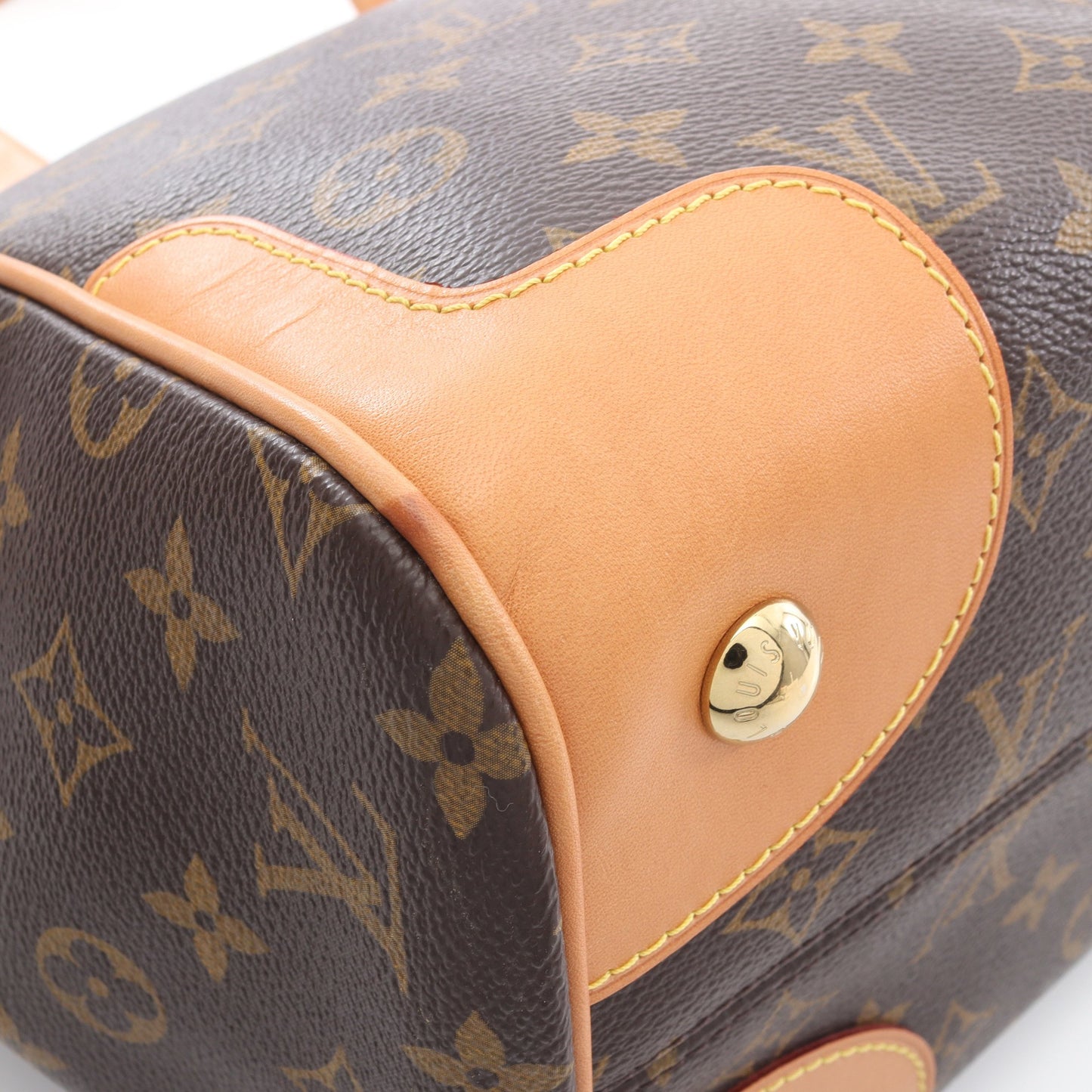 エストレーラ モノグラム ショルダーバッグ トートバッグ PVC レザー ブラウン 2WAY ルイヴィトン バッグ LOUIS VUITTON