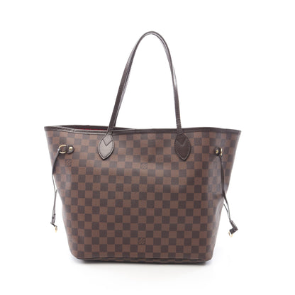 ネヴァーフルMM ダミエエベヌ ショルダーバッグ トートバッグ PVC レザー ブラウン ルイヴィトン バッグ LOUIS VUITTON