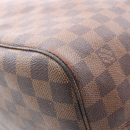 ネヴァーフルMM ダミエエベヌ ショルダーバッグ トートバッグ PVC レザー ブラウン ルイヴィトン バッグ LOUIS VUITTON