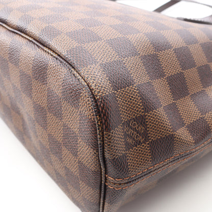 ネヴァーフルPM ダミエエベヌ ハンドバッグ トートバッグ PVC レザー ブラウン ルイヴィトン バッグ LOUIS VUITTON