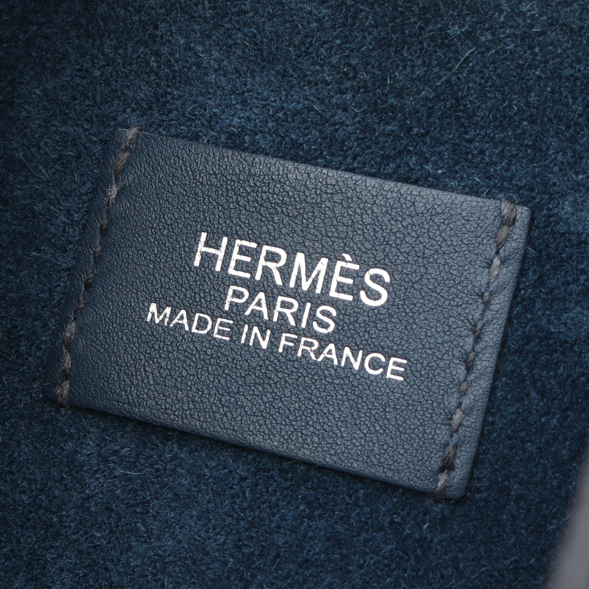 アルソン ブリュス ショルダーバッグ トゴ ネイビー シルバー金具 W刻印 エルメス バッグ HERMES