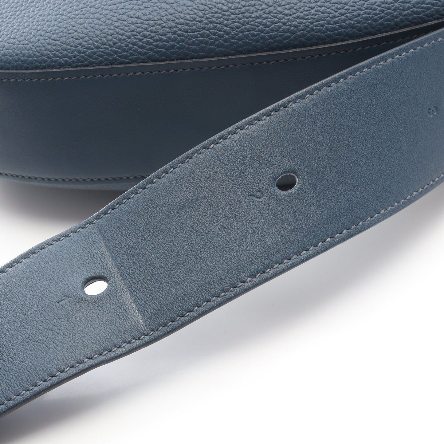 アルソン ブリュス ショルダーバッグ トゴ ネイビー シルバー金具 W刻印 エルメス バッグ HERMES