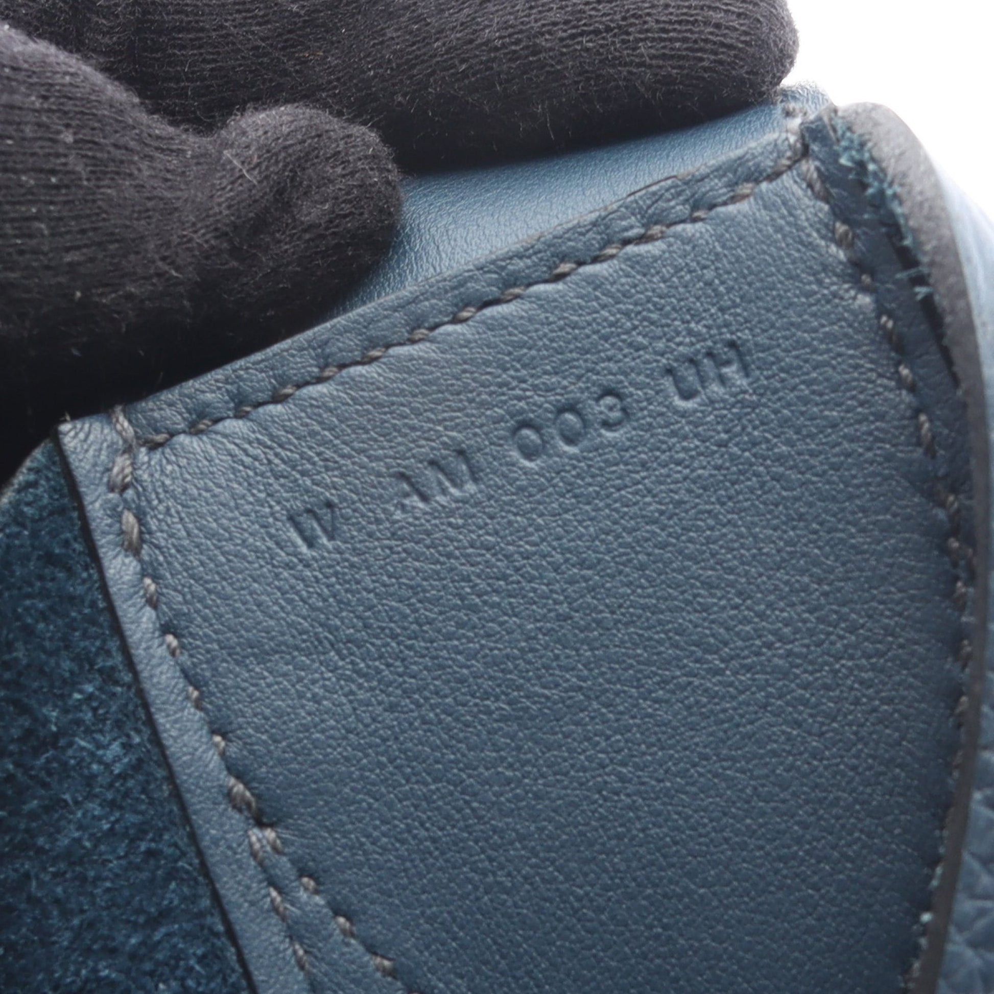 アルソン ブリュス ショルダーバッグ トゴ ネイビー シルバー金具 W刻印 エルメス バッグ HERMES