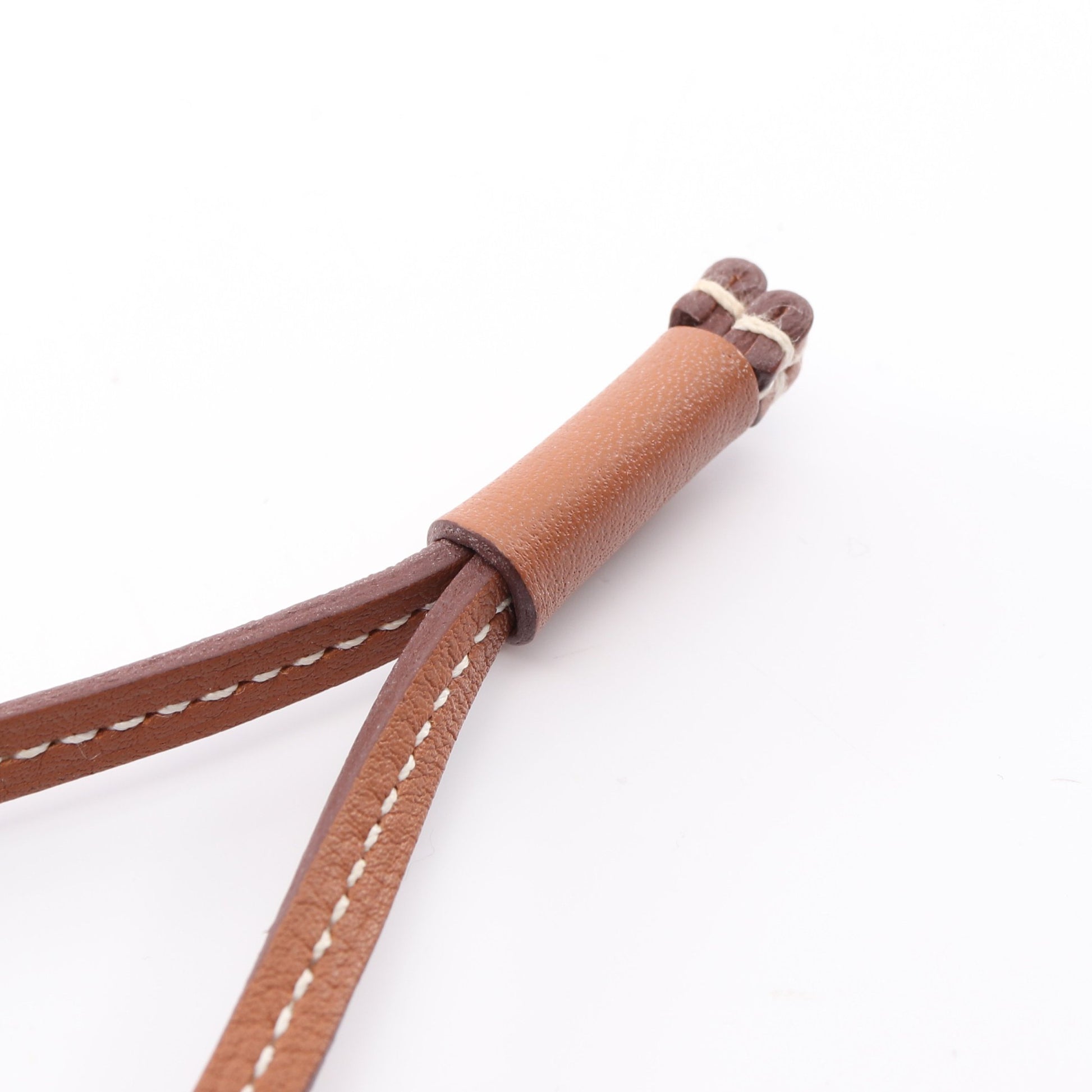 オーケリーGM ネックレス ヴォースイフト GP ライトブラウン ゴールド Y刻印 エルメス アクセサリー HERMES