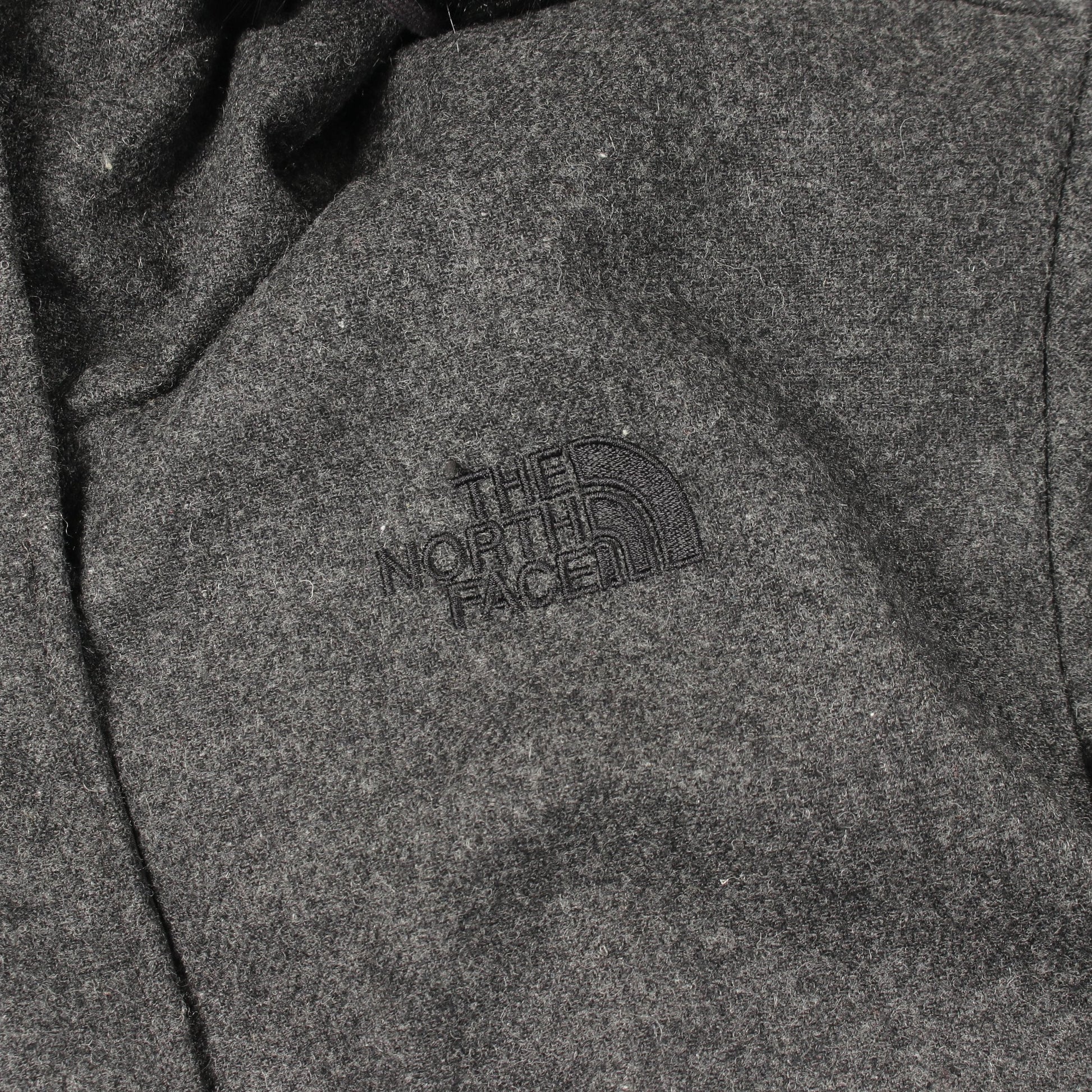 W'S NABOR DOWN COAT フード付き ダウンコート ウール ダークグレー ザノースフェイス ホワイトレーベル アウター THE NORTH FACE WHITE LABEL