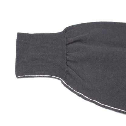 クルーネック ニット コットン カシミヤ ブラック エムエムシックスメゾンマルジェラ トップス MM6 MAISON MARGIELA