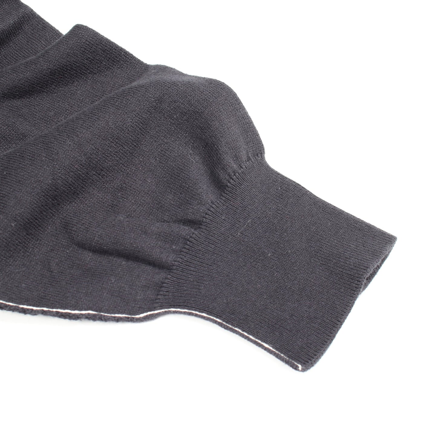 クルーネック ニット コットン カシミヤ ブラック エムエムシックスメゾンマルジェラ トップス MM6 MAISON MARGIELA