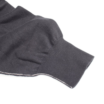クルーネック ニット コットン カシミヤ ブラック エムエムシックスメゾンマルジェラ トップス MM6 MAISON MARGIELA