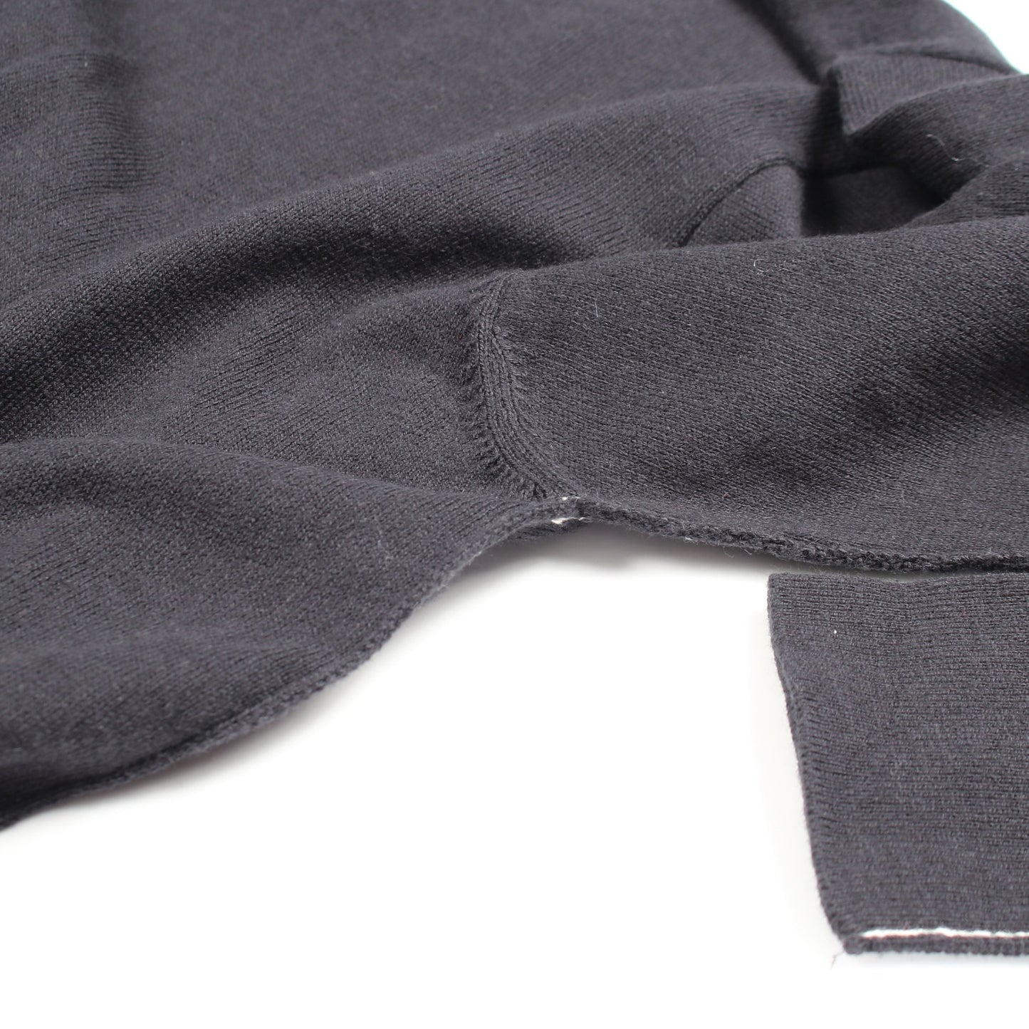 クルーネック ニット コットン カシミヤ ブラック エムエムシックスメゾンマルジェラ トップス MM6 MAISON MARGIELA