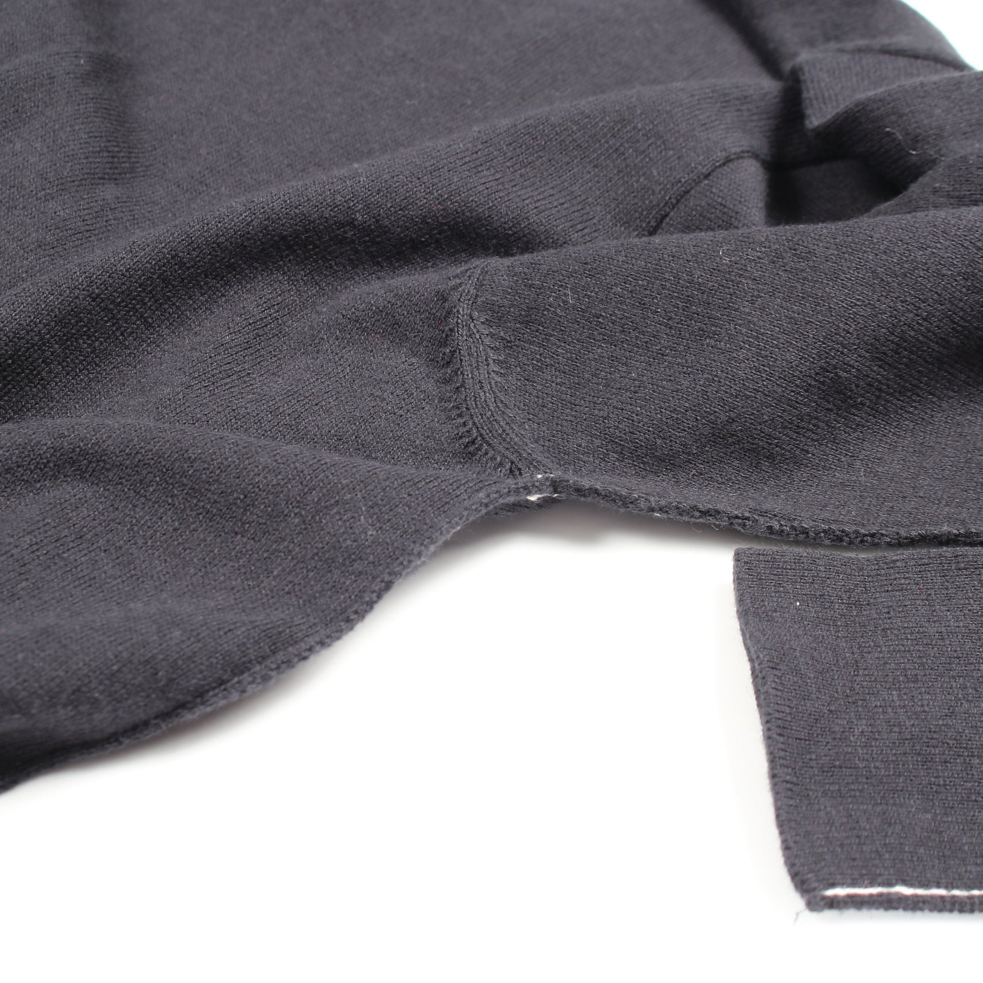 クルーネック ニット コットン カシミヤ ブラック エムエムシックスメゾンマルジェラ トップス MM6 MAISON MARGIELA