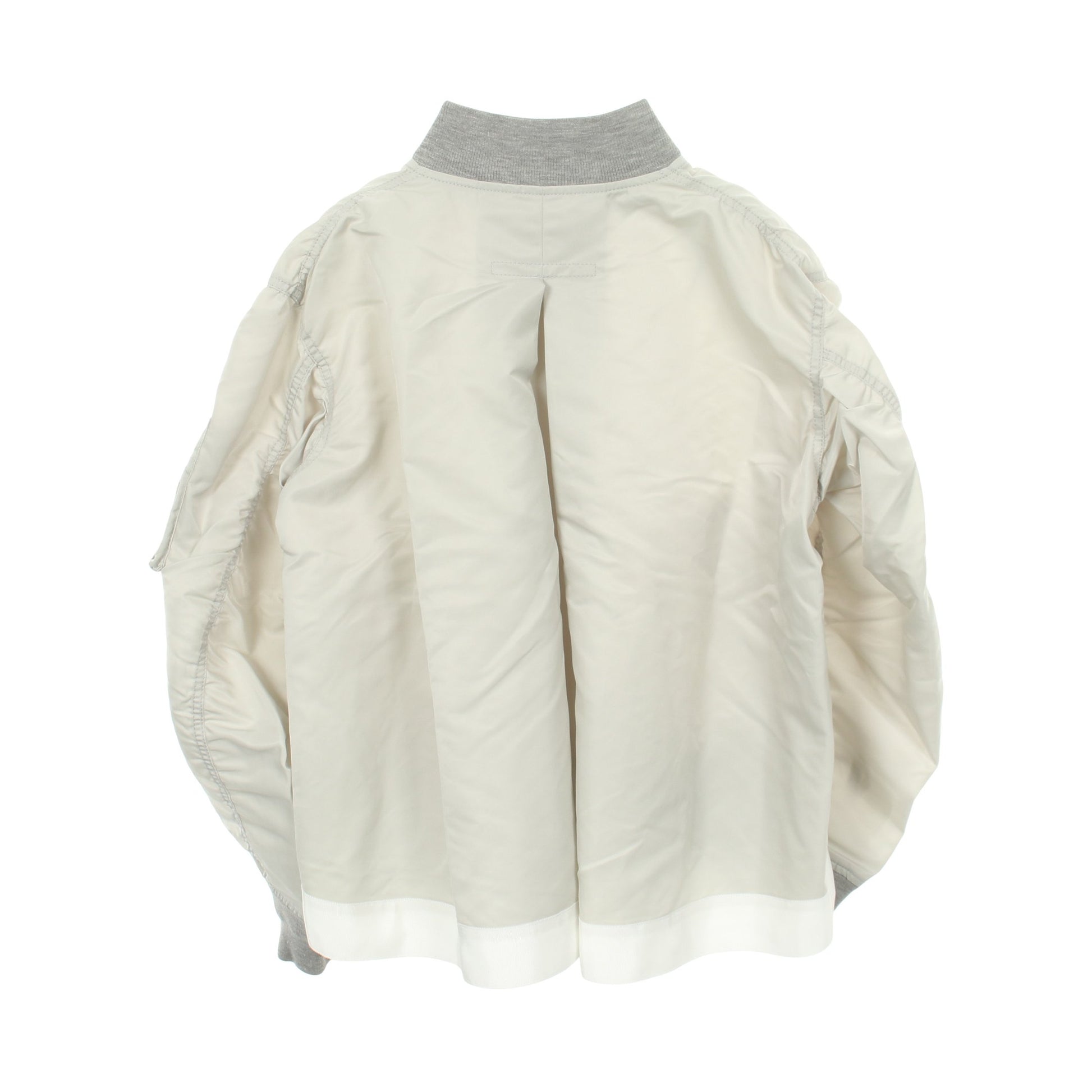 Nylon Twill Blouson ボンバージャケット ナイロン グレー サカイ アウター sacai