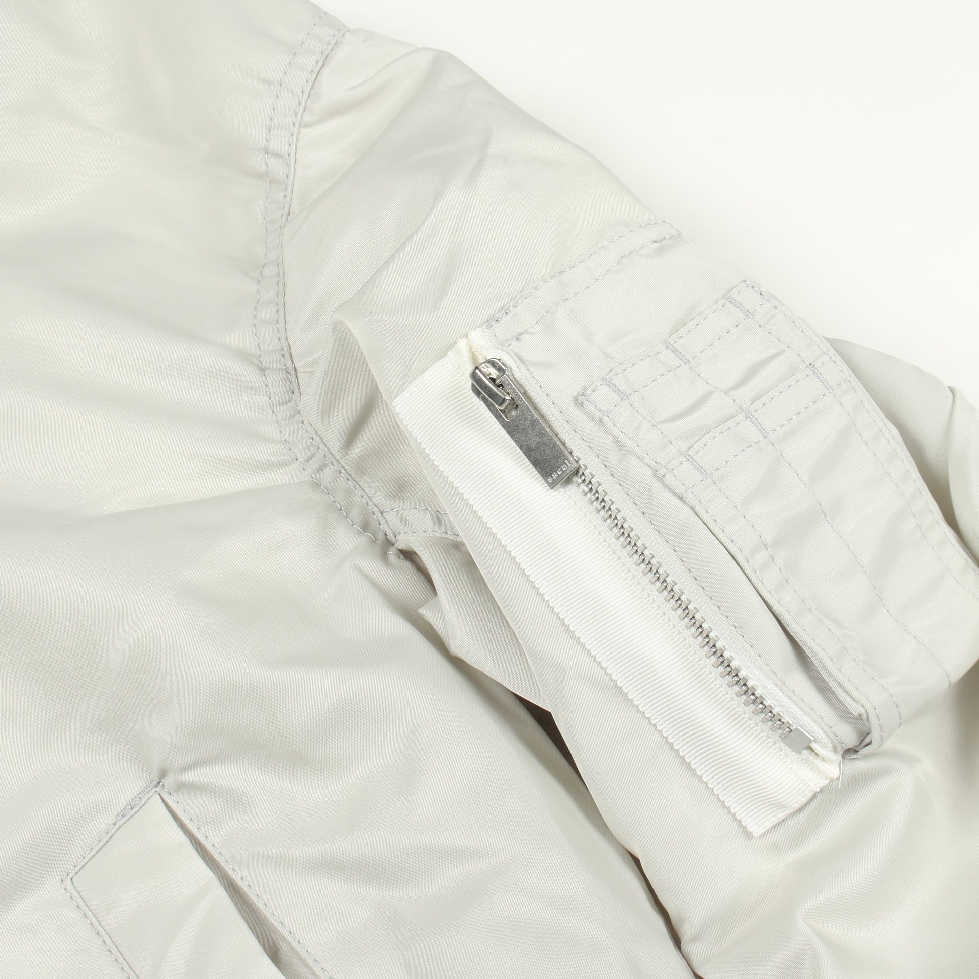Nylon Twill Blouson ボンバージャケット ナイロン グレー サカイ アウター sacai