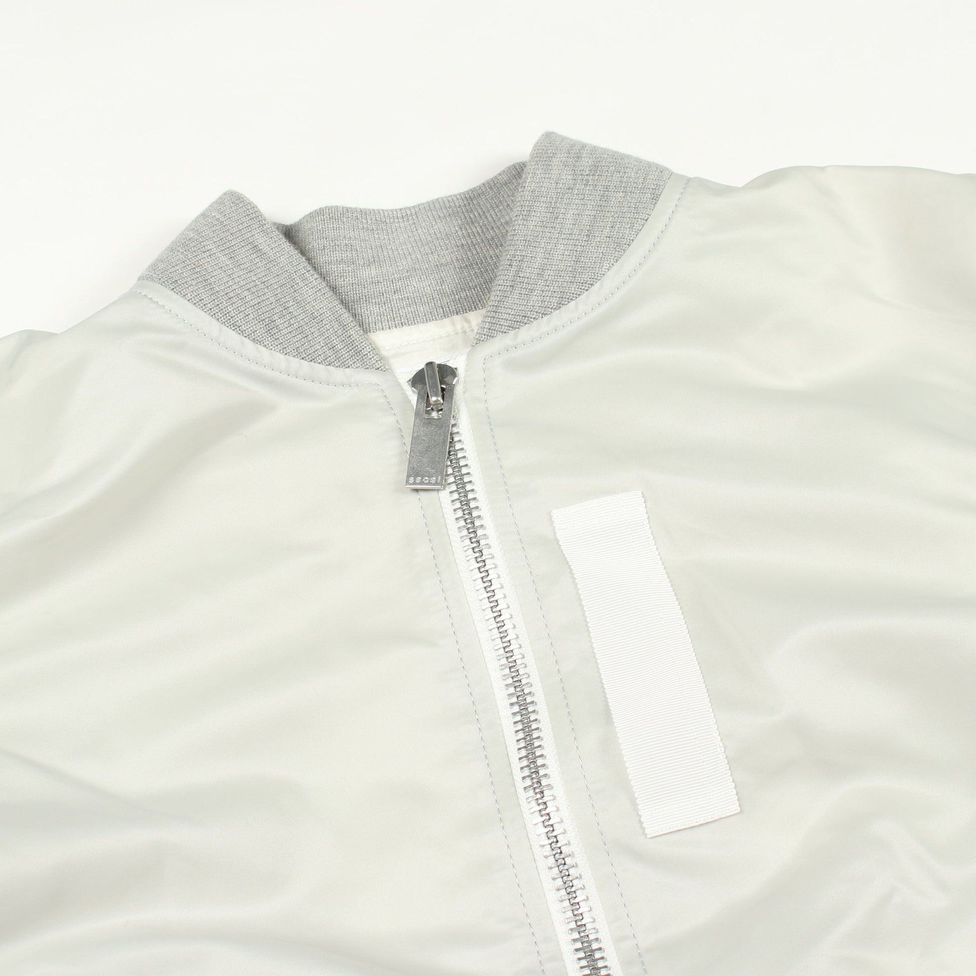 Nylon Twill Blouson ボンバージャケット ナイロン グレー サカイ アウター sacai