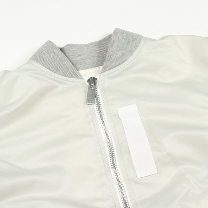 Nylon Twill Blouson ボンバージャケット ナイロン グレー サカイ アウター sacai