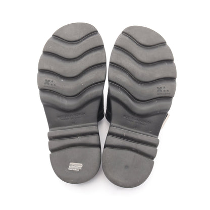FLASH サンダル ナイロン ブラック ボッテガヴェネタ シューズ BOTTEGA VENETA