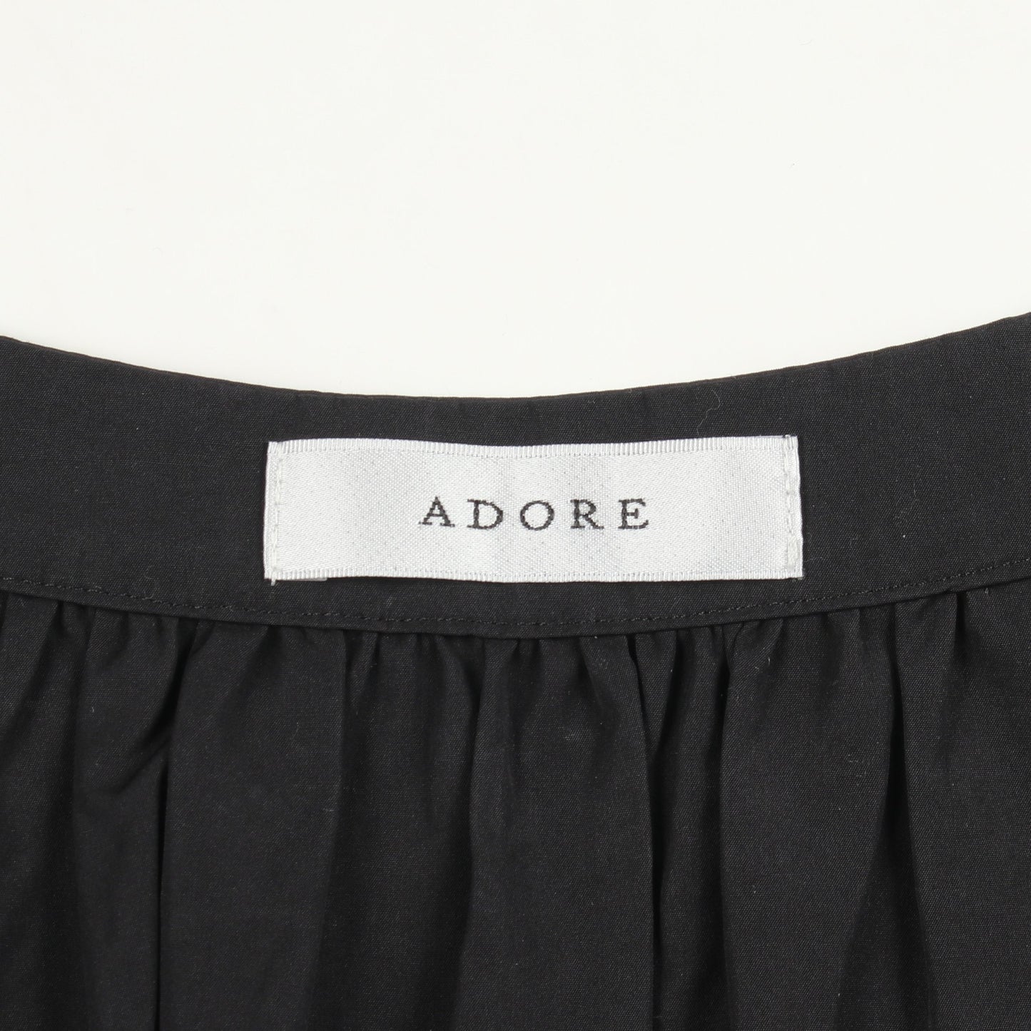 ジップアップ ブルゾン ブラック アドーア アウター ADORE