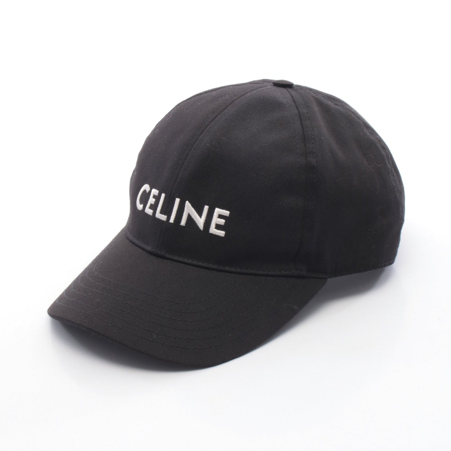 ベースボール キャップ コットン ブラック セリーヌ 財布・小物 CELINE