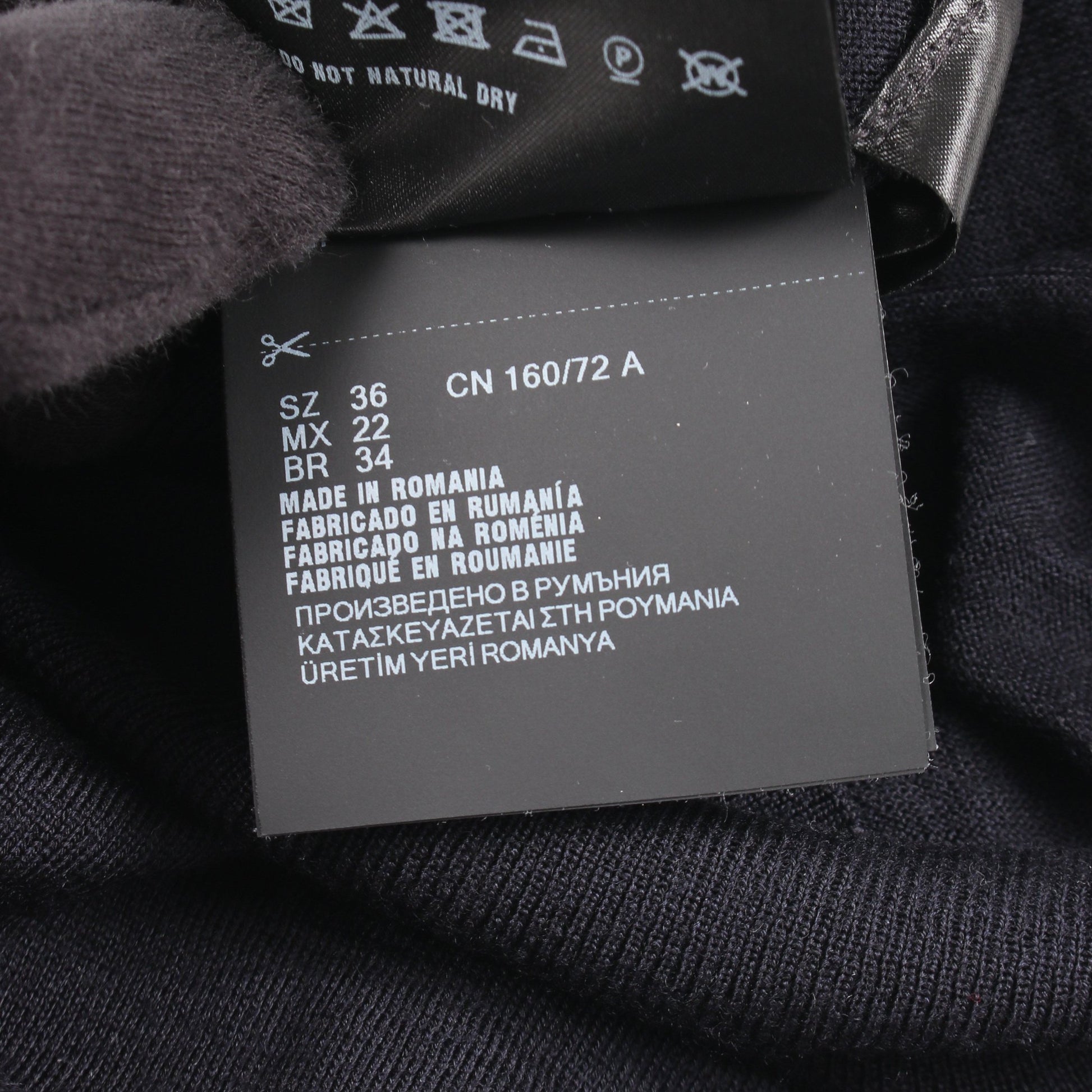 カーディガン Vネック ウール ネイビー プラダ トップス PRADA