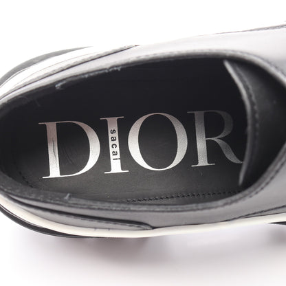 DIOR × SACAI Explorer Derby エクスプローラー ダービー スニーカー レザー ブラック ホワイト ディオール シューズ DIOR