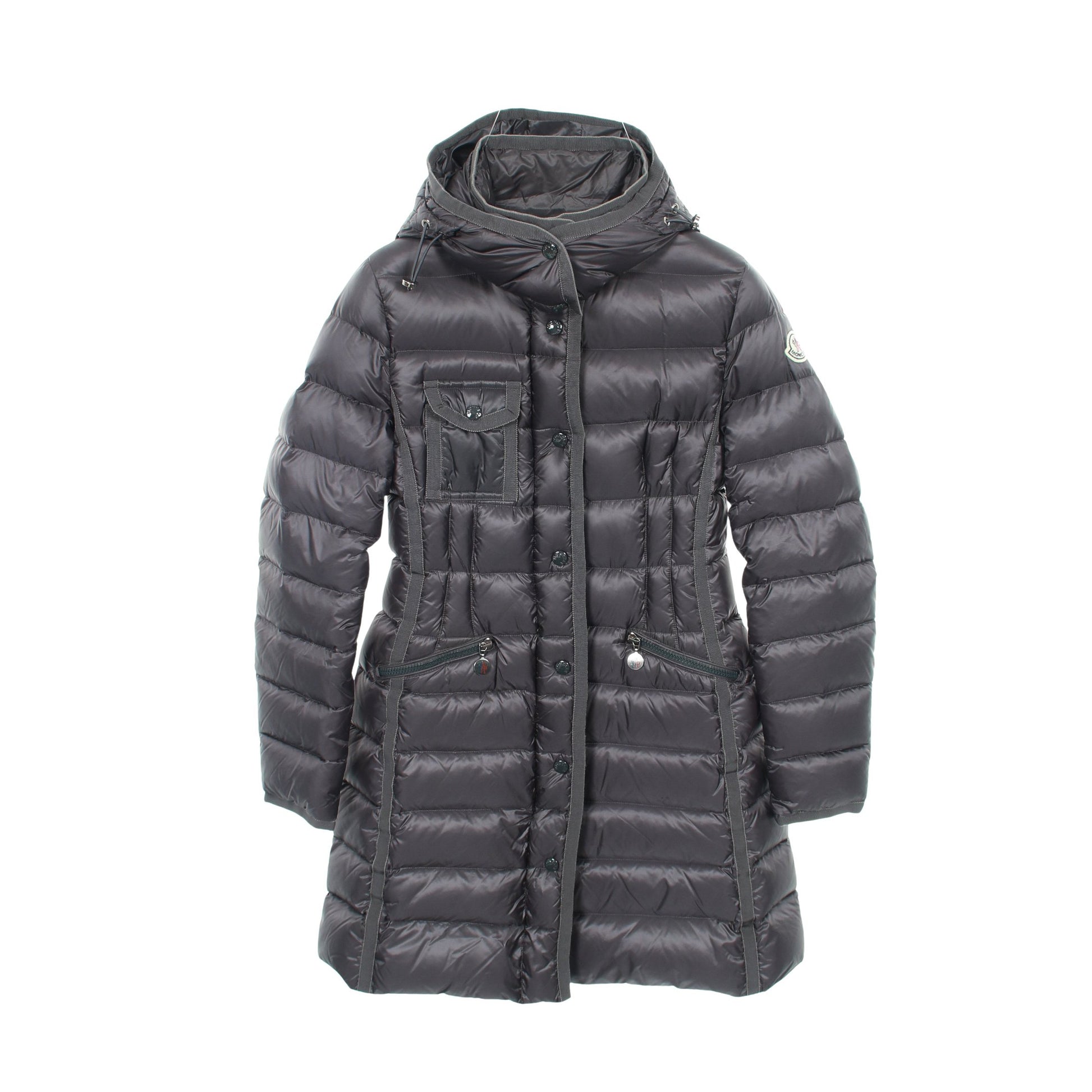HERMINE エルミンヌ ダウンコート ナイロン グレー モンクレール アウター MONCLER