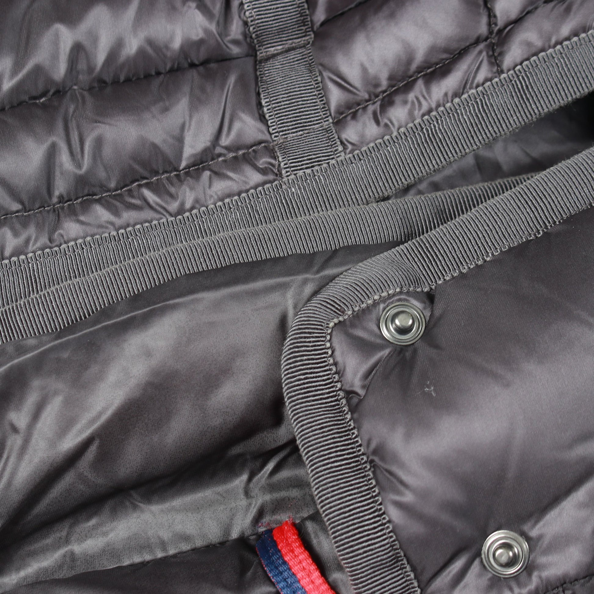 HERMINE エルミンヌ ダウンコート ナイロン グレー モンクレール アウター MONCLER