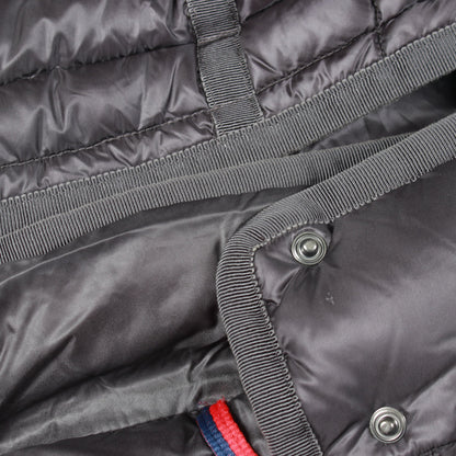 HERMINE エルミンヌ ダウンコート ナイロン グレー モンクレール アウター MONCLER