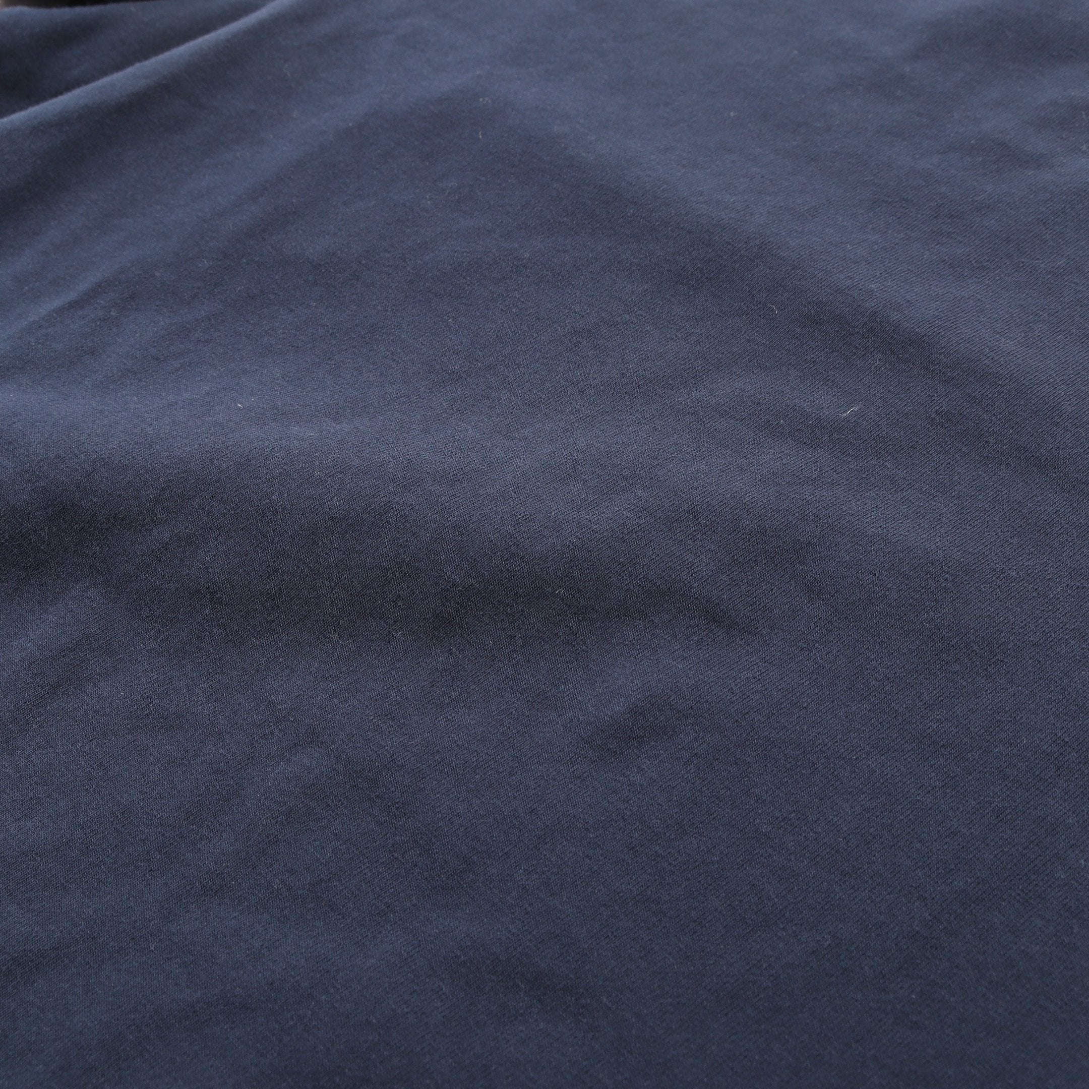 半袖Tシャツ Vネック ロゴワッペン コットン ネイビー ホワイト レッド