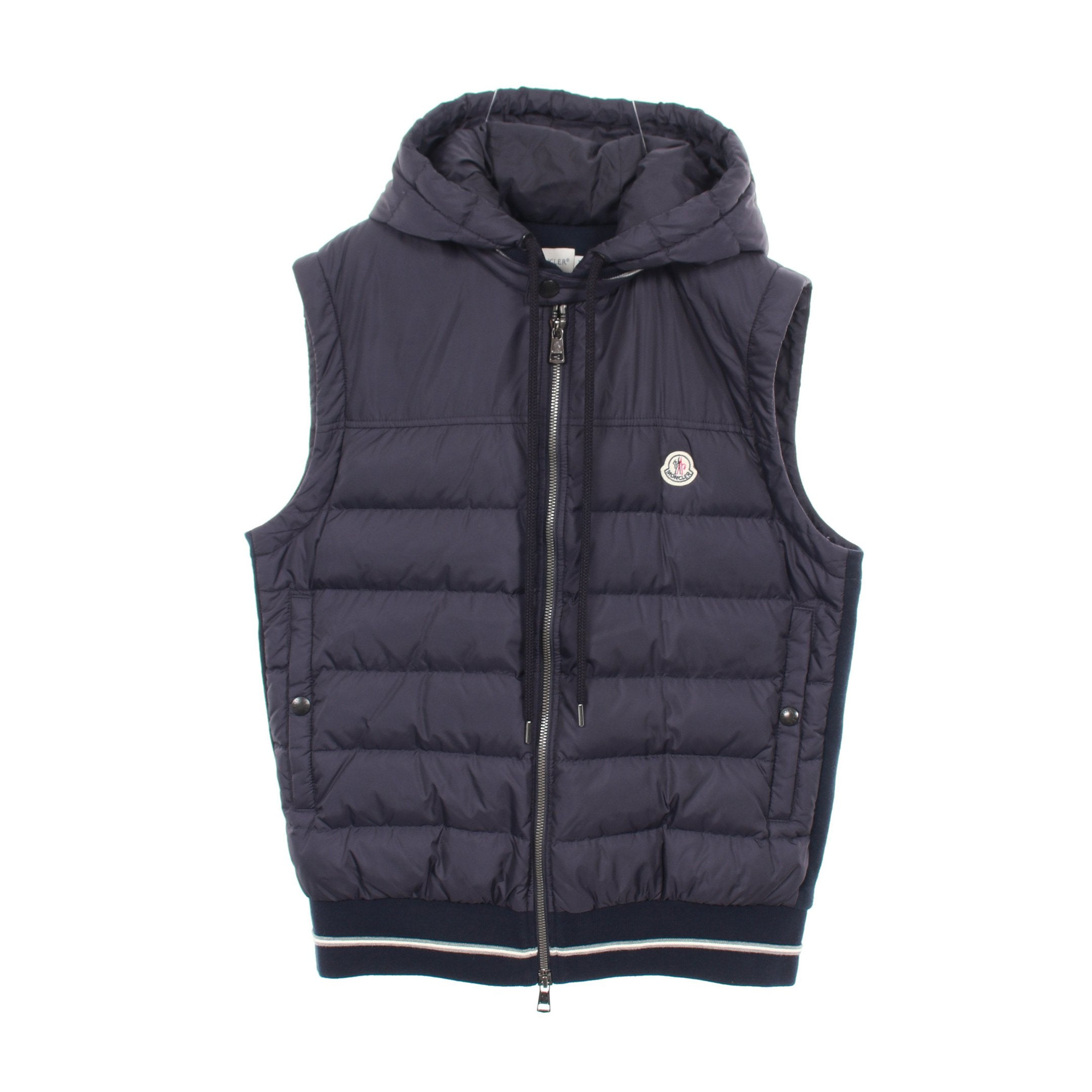 Moncler ネイビー ダウンベスト グアム 店舗 MONCLER ネイビーダウンベスト 【公式通販】