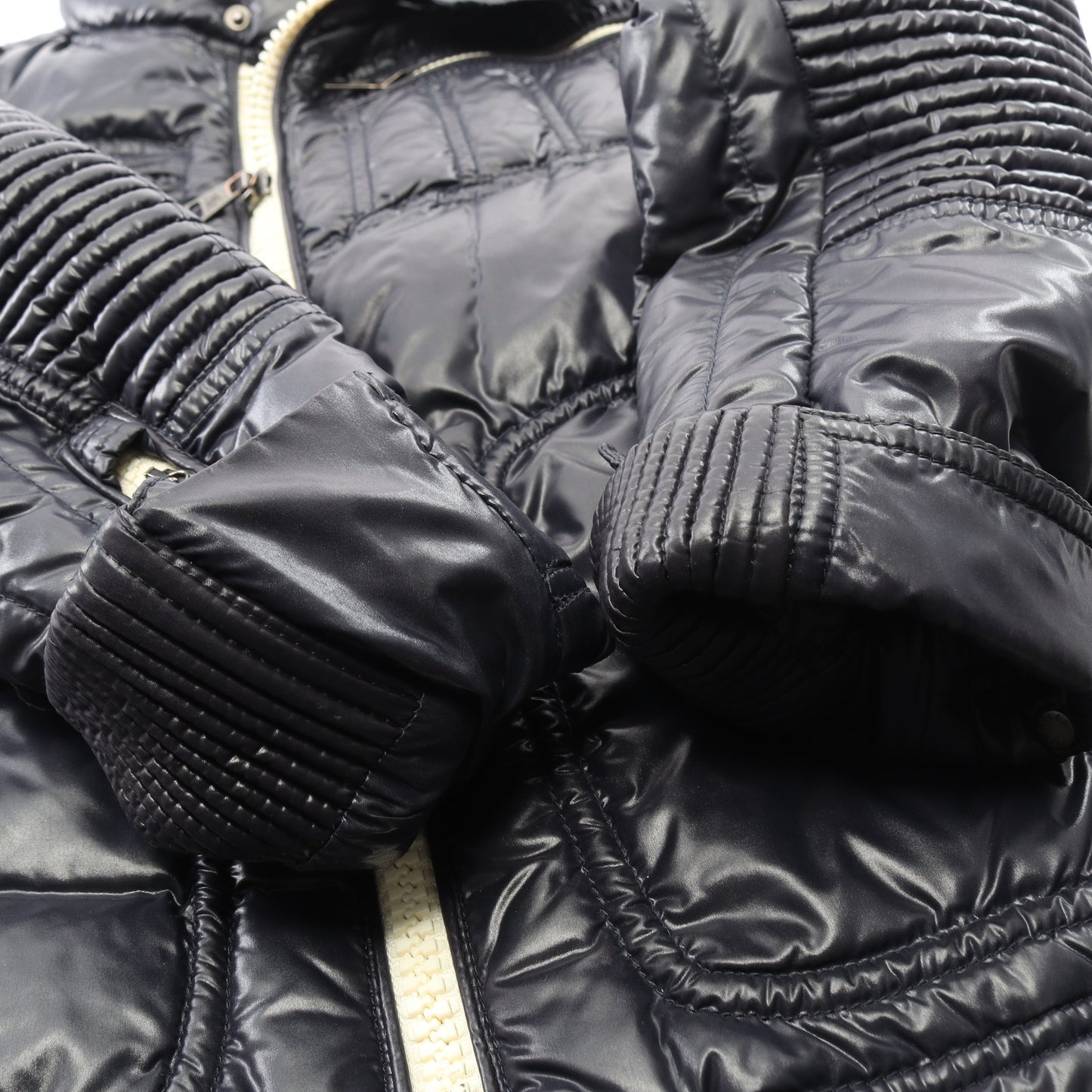 BERRIAT ダウンジャケット ナイロン ネイビー モンクレール アウター MONCLER