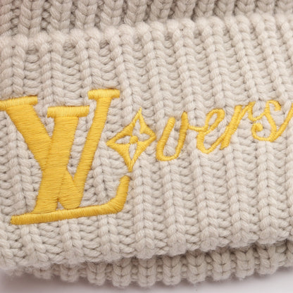 LVバーズ ニット帽 ビーニー ウール ライトグレー ルイヴィトン 財布・小物 LOUIS VUITTON