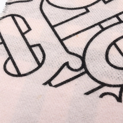 TBモノグラム マフラー チェック カシミヤ ライトピンク ブラック バーバリー 財布・小物 BURBERRY
