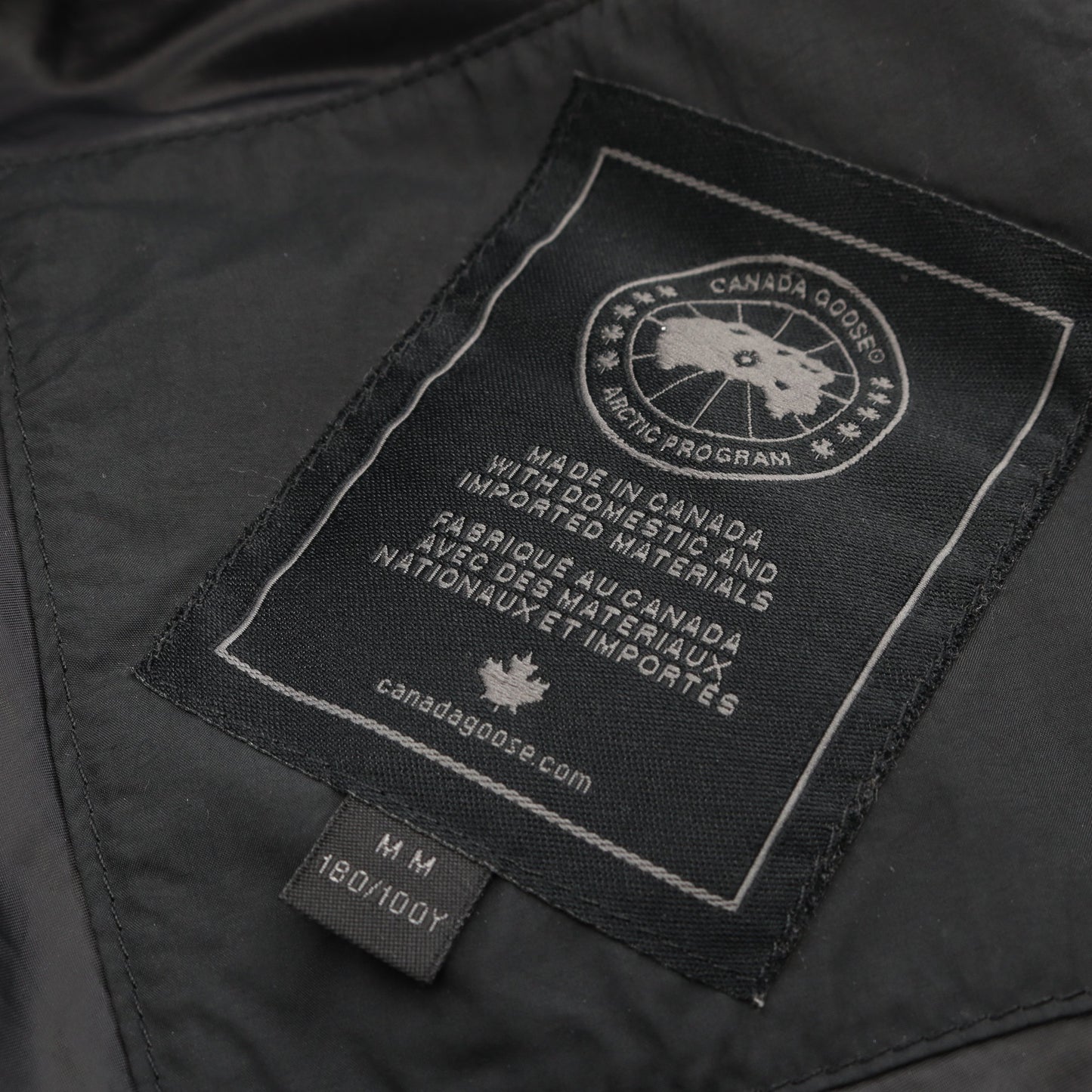 Osborne Parka BLACK LABEL ダウンジャケット ナイロン ブラック カナダグース アウター CANADA GOOSE