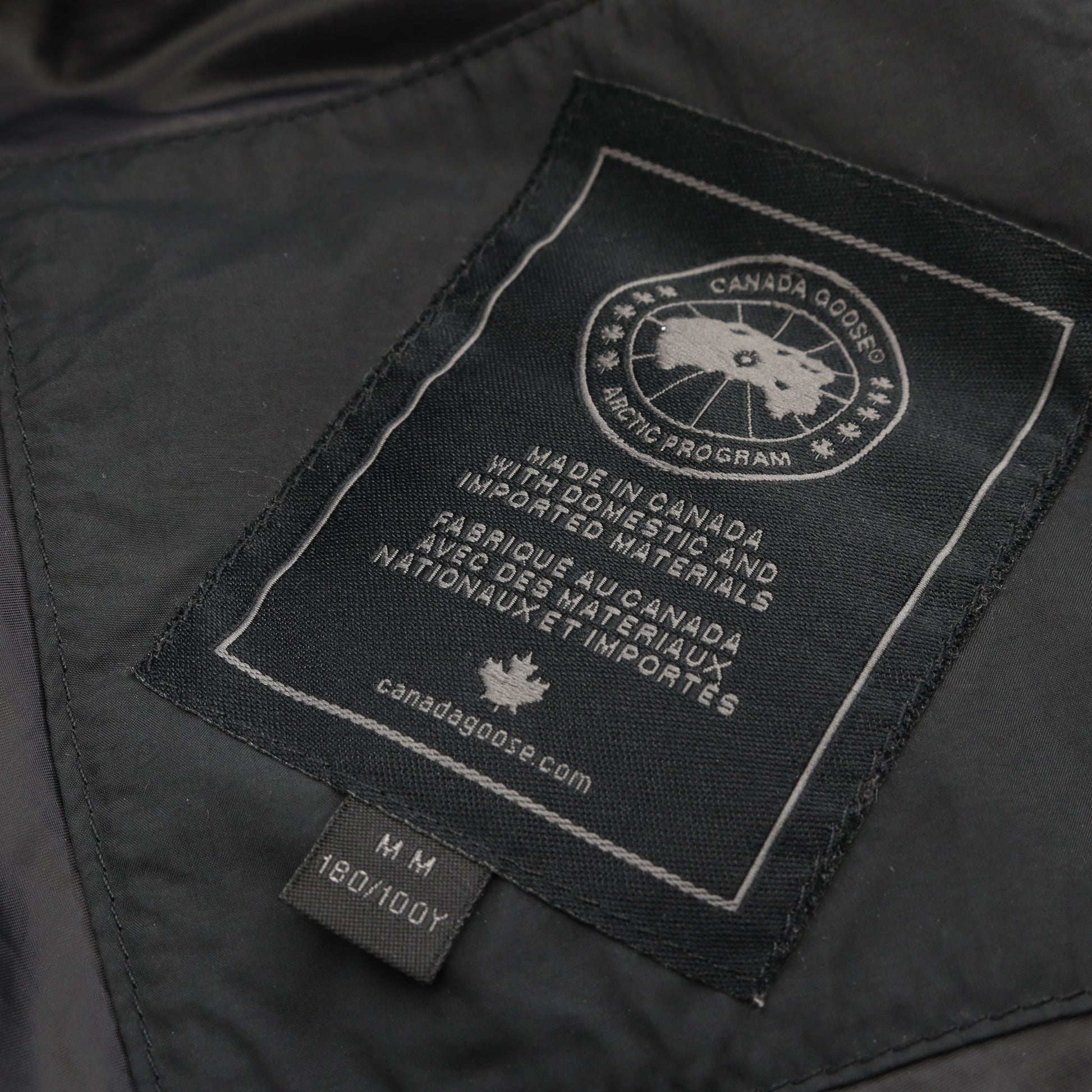 Osborne Parka BLACK LABEL ダウンジャケット ナイロン ブラック カナダグース アウター CANADA GOOSE