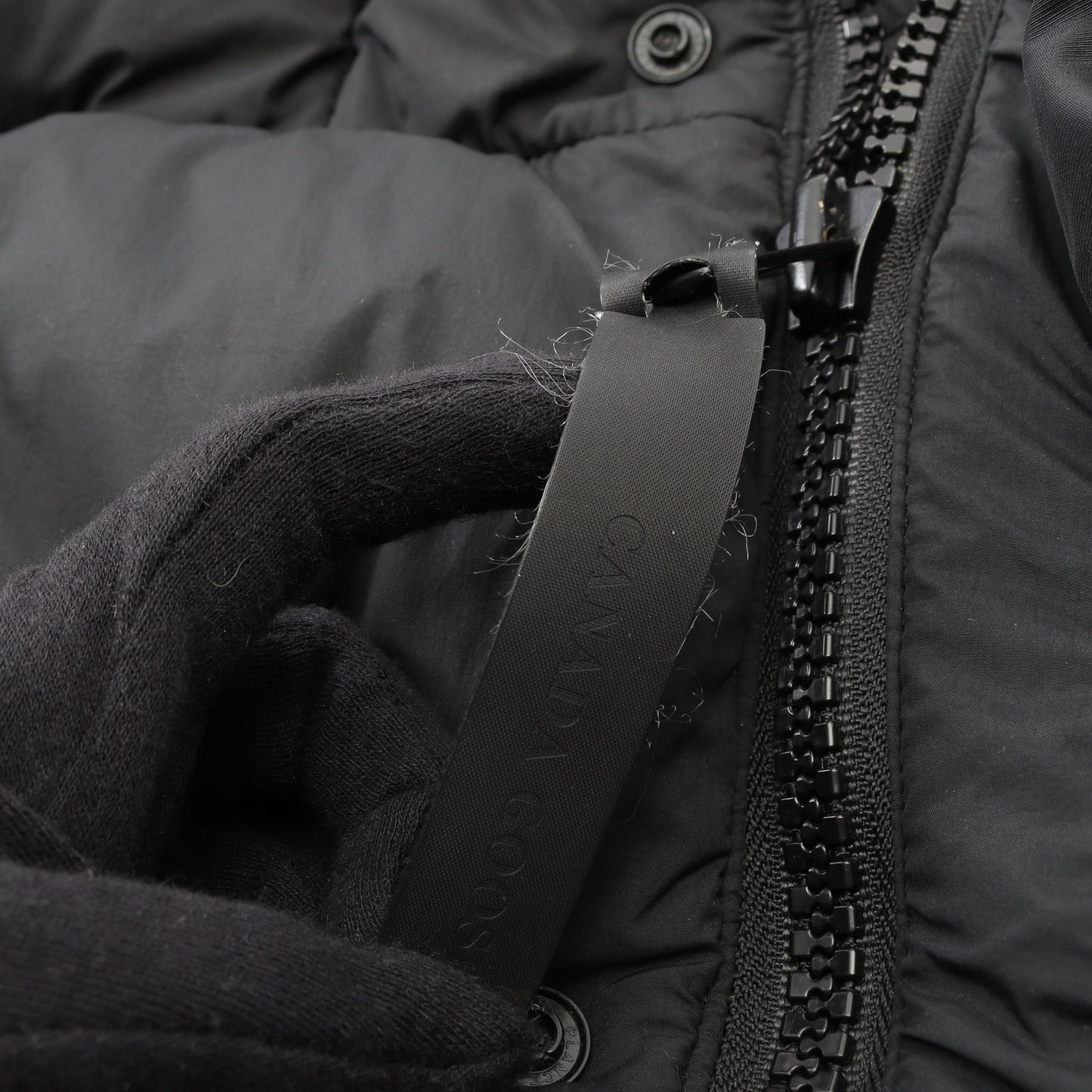 Osborne Parka BLACK LABEL ダウンジャケット ナイロン ブラック カナダグース アウター CANADA GOOSE