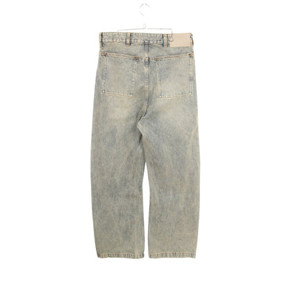 GEM JEANS デニムパンツ コットン ブルー エンタイアスタジオ ボトムス ENTIRE STUDIOS