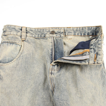 GEM JEANS デニムパンツ コットン ブルー エンタイアスタジオ ボトムス ENTIRE STUDIOS